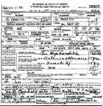 Death certificate of Beaven, Mary Christian Suggett