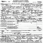 Death Certificate of Bennett, Edger Jackson