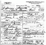 Death certificate of Bice, Charles Sherman