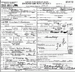 Death Certificate of Blackmore, Jane Peterson Nichols