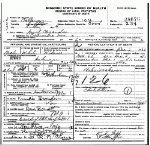 Death certificate of Brandon, James Newton