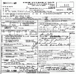 Death Certificate of Brooks, Mary Alice Pasley