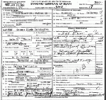 Death certificate of Carrington, George Elmer