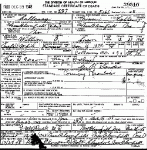 Death Certificate of Cason, William E.