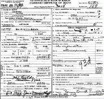 Death Certificate of Dawson, Ida Virginia Berry
