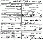 Death Certificate of Emmons, William M.