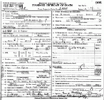 Death Certificate of Fisher, Joseph E.
