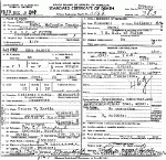 Death Certificate of Hardin, Emma Jane