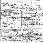 Death Certificate of Hill, Dorothy Evelyn