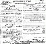 Death Certificate of Holland, Walker Kerr