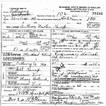 Death certificate of Kemp, Anthony Newton