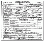 Death certificate of Kemp, Arthur Hall