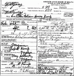 Death Certificate of Kemp, Peter William Henry