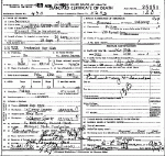 Death Certificate of Kirk, Frederich Roy