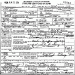 Death Certificate of McClellan, Alfred T.