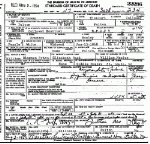 Death certificate of Mosley, Francis Hyten