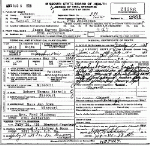 Death Certificate of Nichols, James Harvey