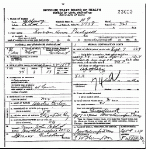 Death certificate of Padgett, Susan A. Corley