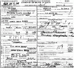 Death Certificate of Palmer, Annie Berry