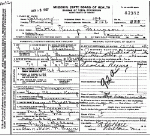 Death Certificate of Sampson, Elizabeth Ann Kemp