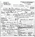 Death certificate of Simco, Marland Reuban