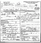 Death certificate of Simco, Velma Pearl