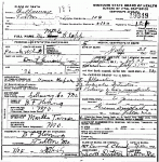 Death certificate of Stapp, Eunice M. Herring Death certificate of Stapp, Eunice M. Herring