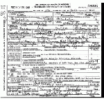 Death Certificate of Suter, Rose Lee Herring