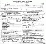 Death Certificate of Tureman, William T.