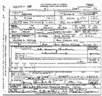 Death Certificate of Willing, Henry Francis Death Certificate of Willing, Henry Francis