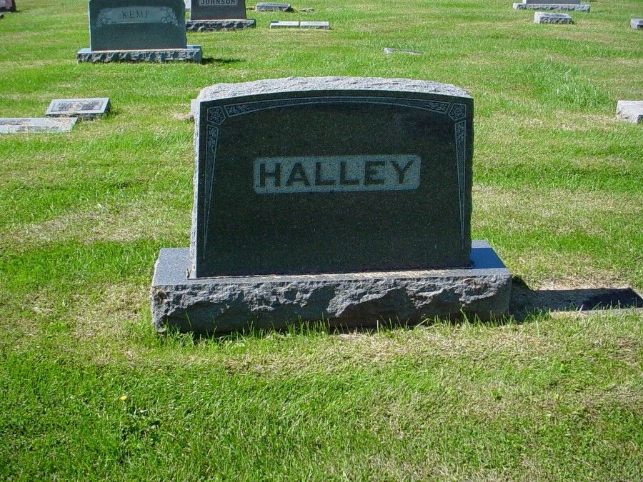  Halley family Headstone Photo, Auxvasse Cemetery, Callaway County genealogy