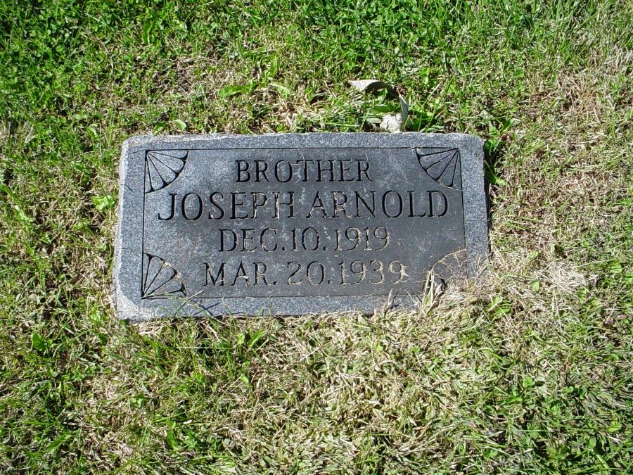  Joseph Arnold Johnson Headstone Photo, Auxvasse Cemetery, Callaway County genealogy