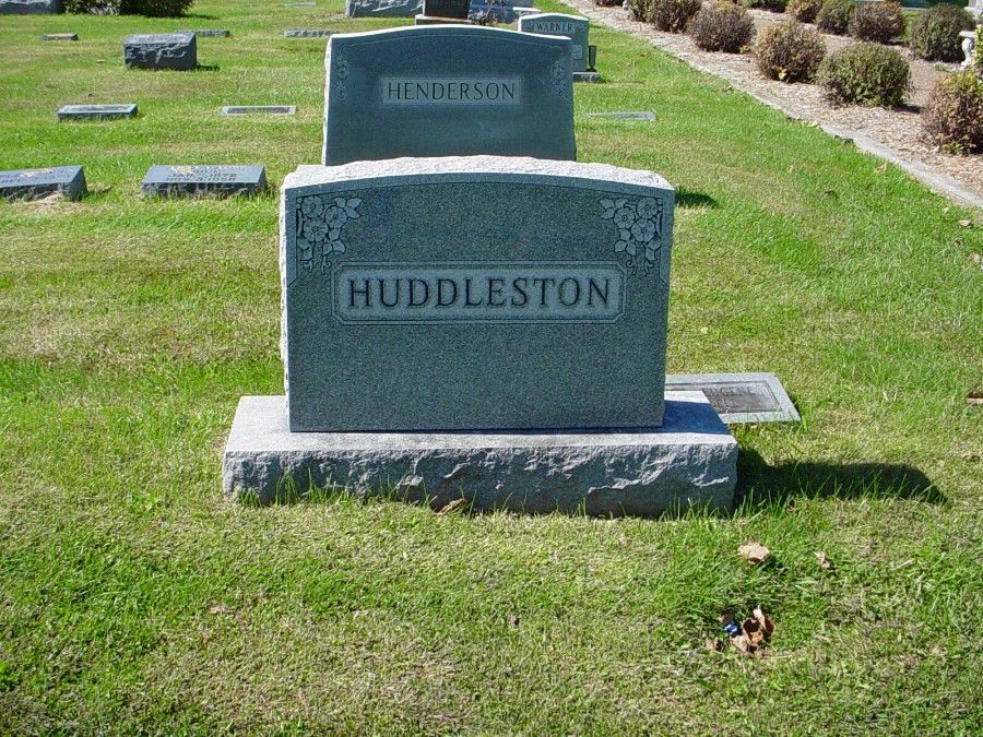  Huddleston family Headstone Photo, Auxvasse Cemetery, Callaway County genealogy