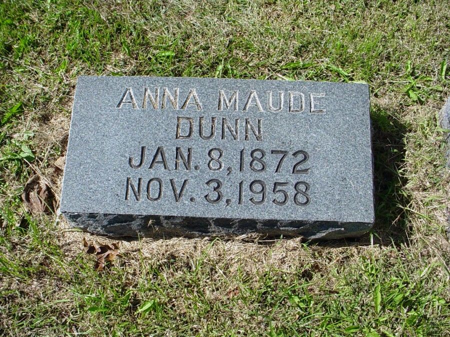  Anna Maude Henderson Dunn