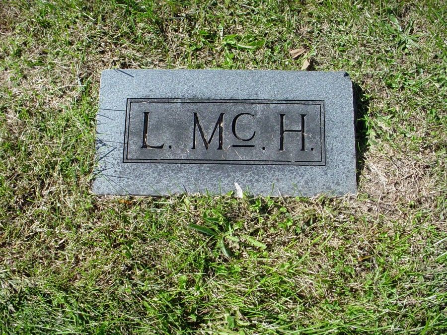  Lucy A. McKamey Henderson Headstone Photo, Auxvasse Cemetery, Callaway County genealogy