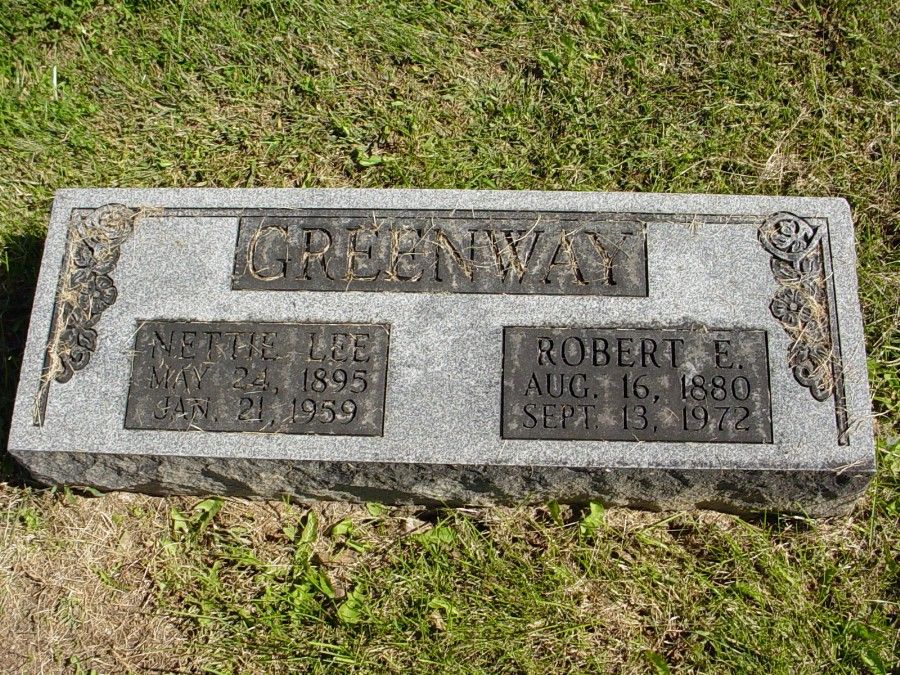  Robert E. Greenway & Nettie L. Victor