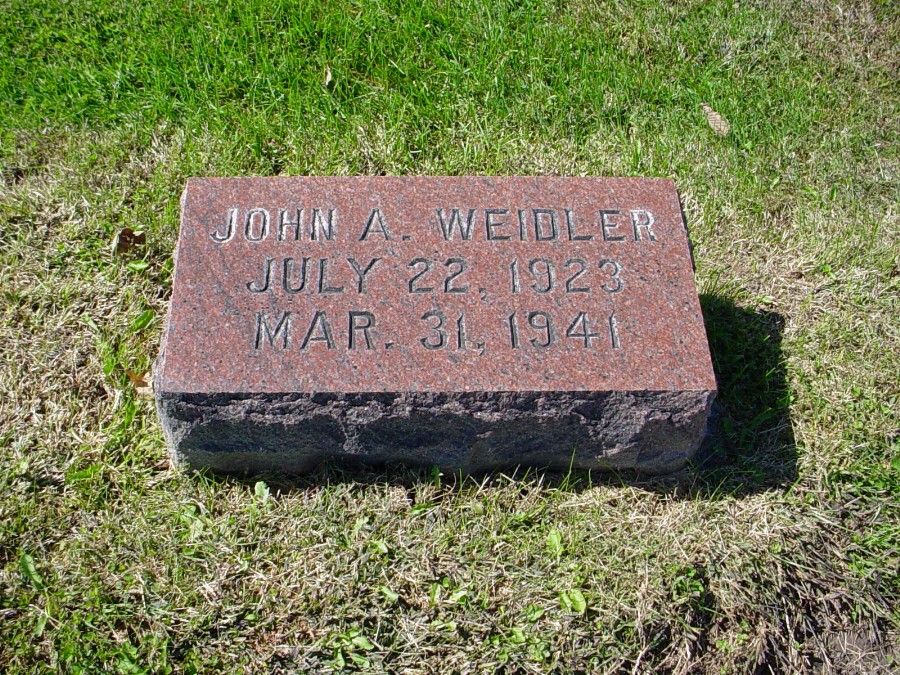  John A. Weidler