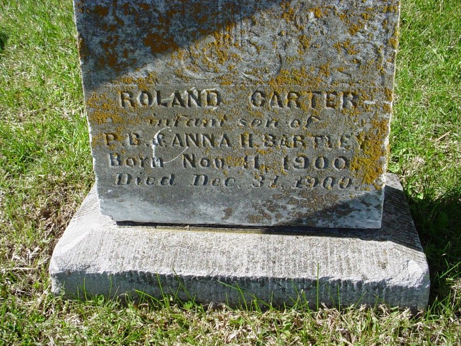  Roland Carter Bartley