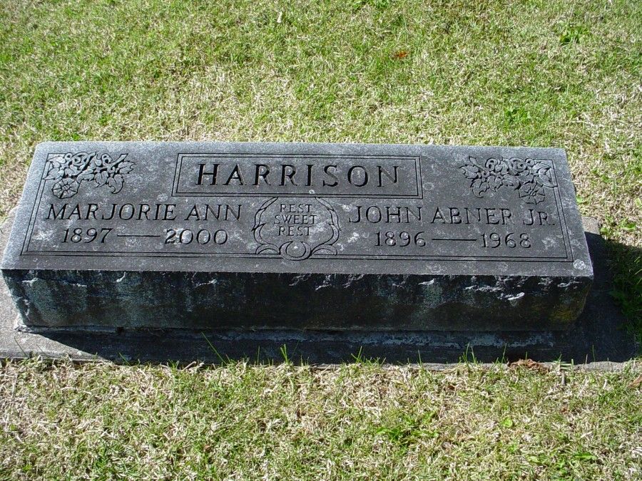  John A. Harrison Jr. & Marjorie A. Herndon