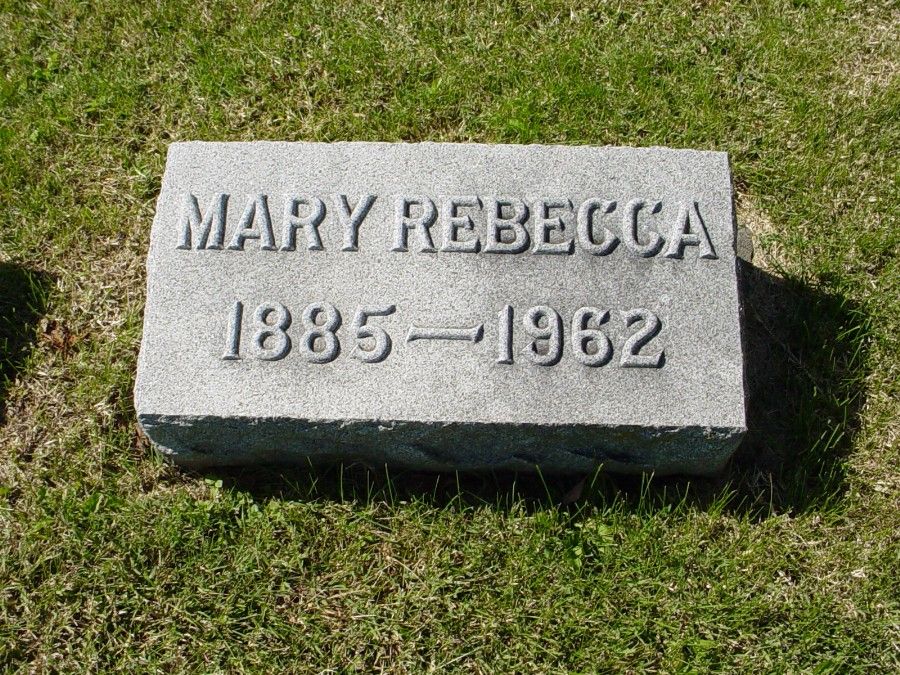  Mary Rebecca Harrison