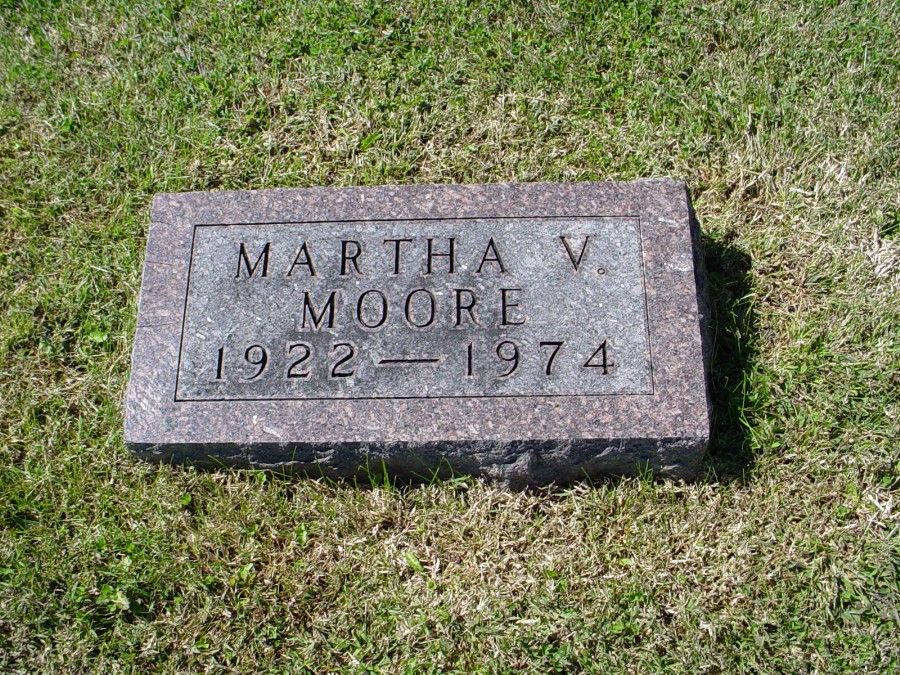  Martha V. Moore