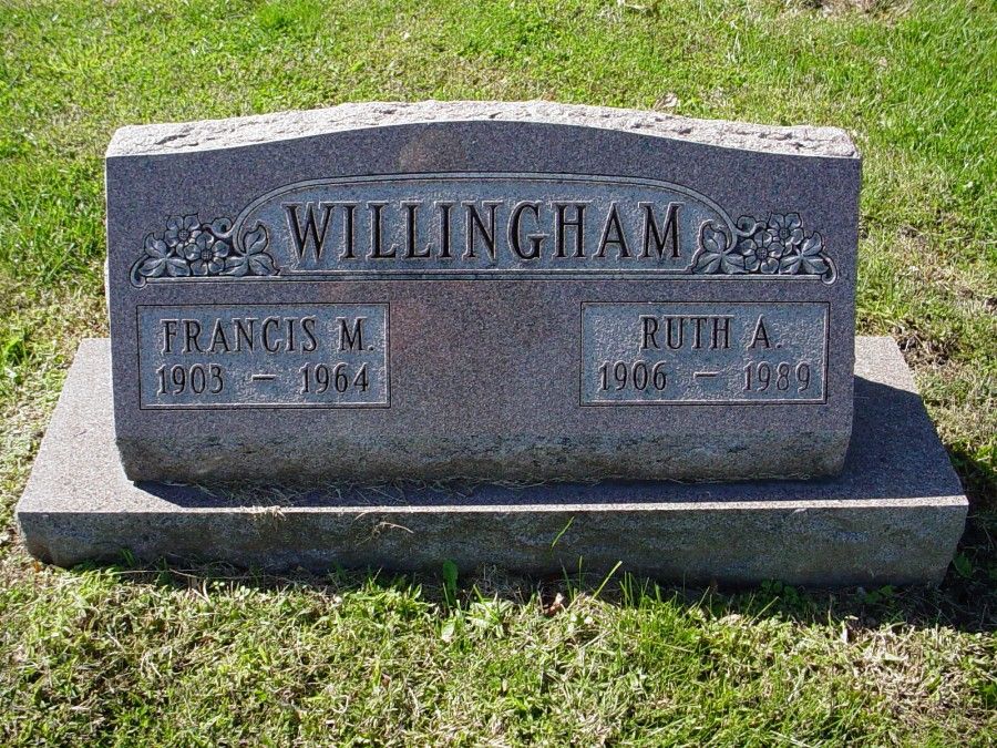  Francis M. & Ruth A. Willingham