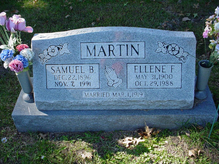  Samuel B. & Ellene F. Martin