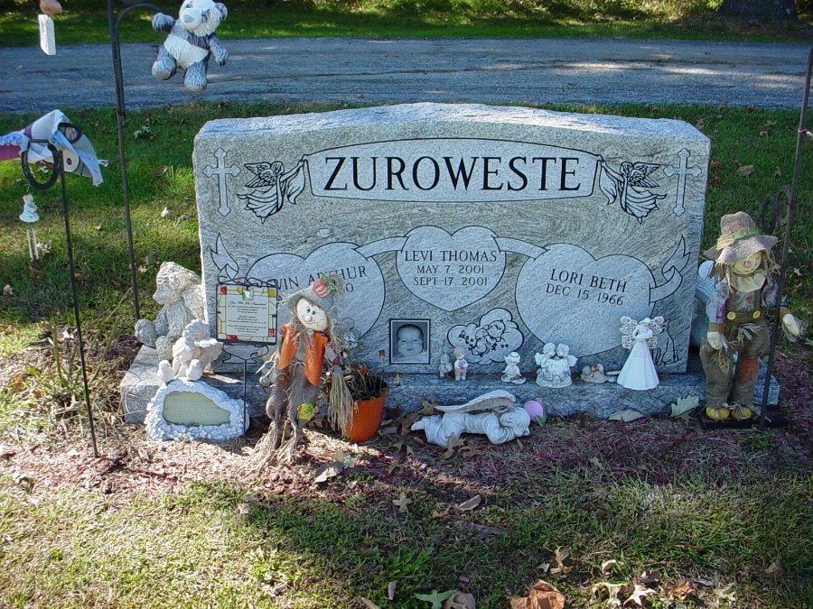  Levi Thomas Zuroweste Headstone Photo, Auxvasse Cemetery, Callaway County genealogy