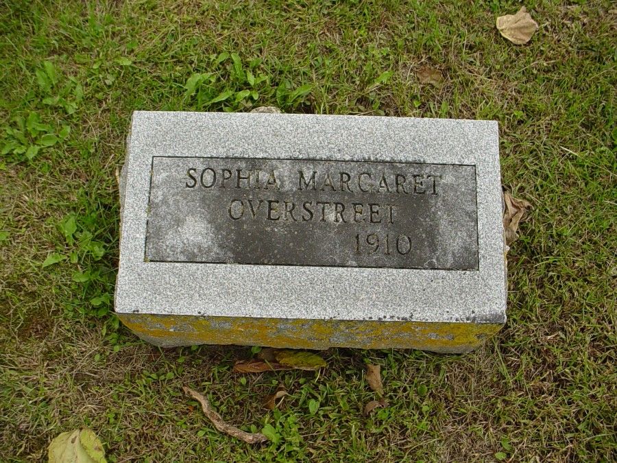  Sophia Margaret Taylor Overstreet