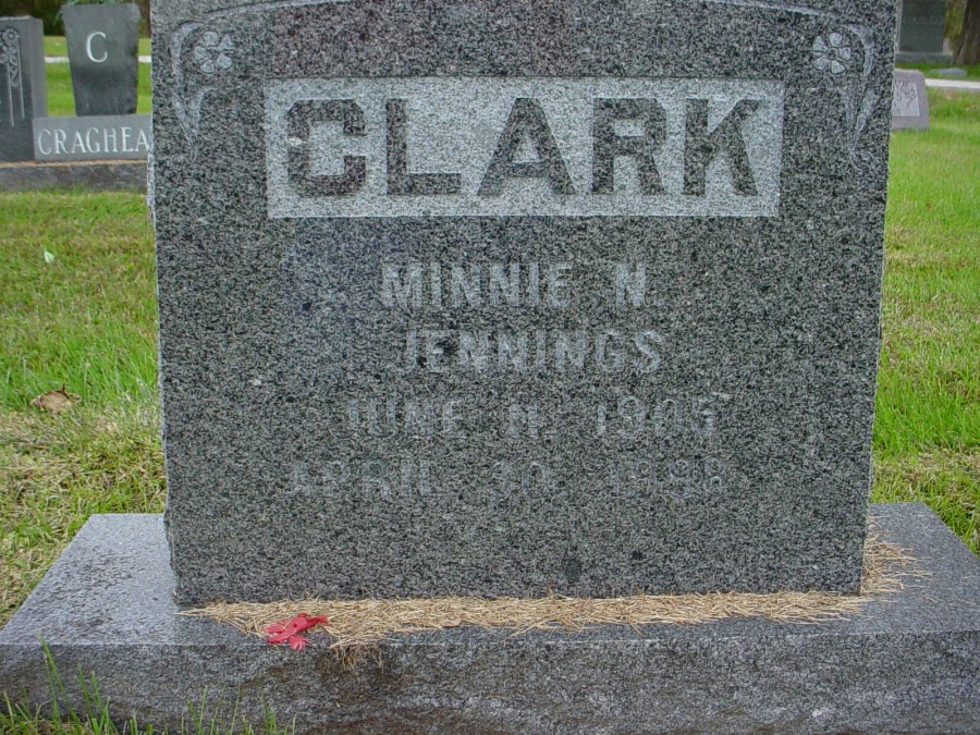  Minnie N. Jennings Clark