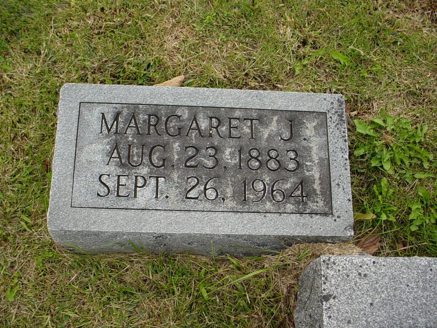  Margaret J. Carlisle Thurmond Headstone Photo, Auxvasse Cemetery, Callaway County genealogy