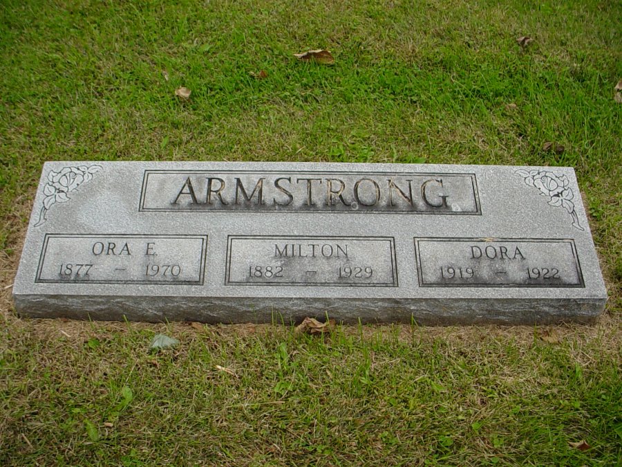  Milton Armstrong, Ora Deardorff, and Dora Armstrong