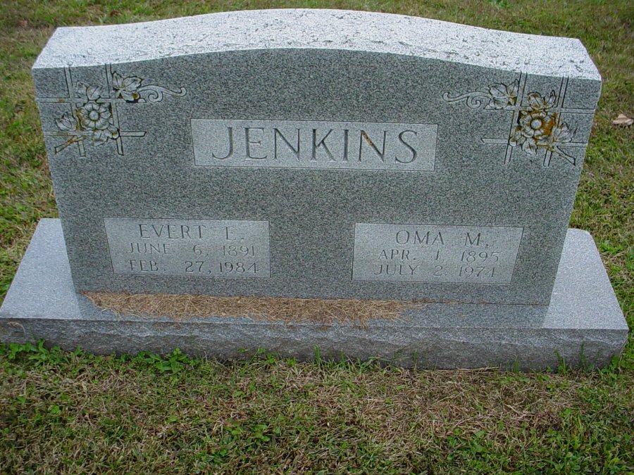  Evert E. & Oma M. Jenkins