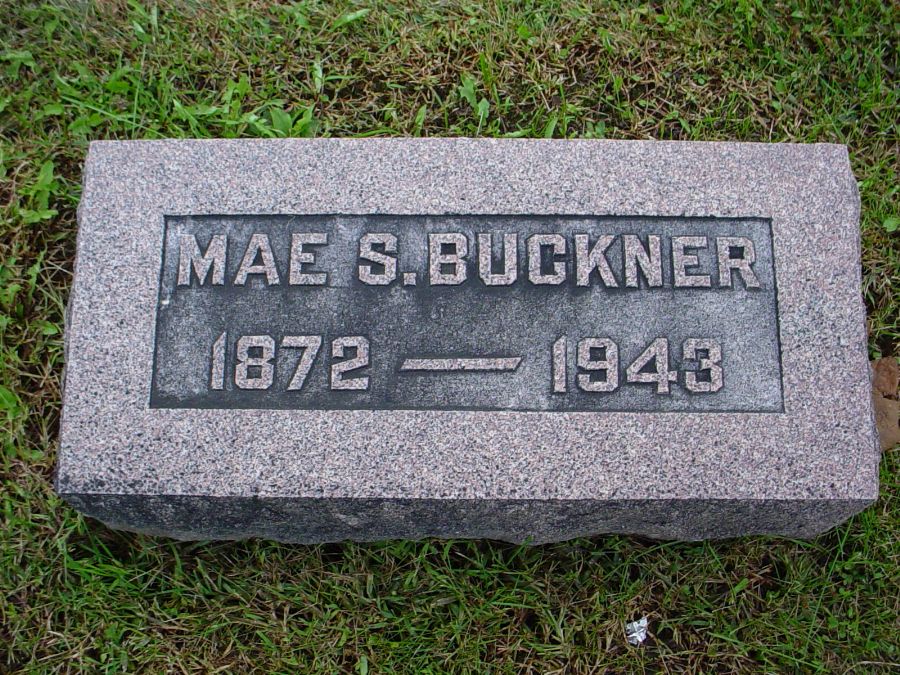  Alma Mae Swon Buckner